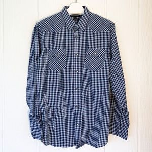 Banana Republic Long-Sleeve Snap-Up